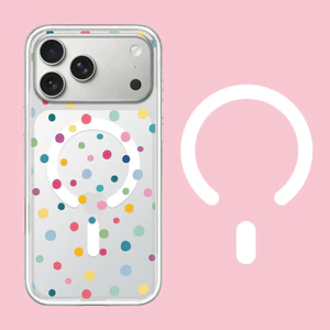 Ốp điện thoại cứng từ tính ngôi sao trắng cho iPhone 17 16 Pro Max 15 14 Pro Vỏ bảo vệ mờ mờ mờ trong suốt