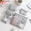 Túi lưu trữ trong suốt GAVESTO, Túi lưu trữ lưới Nylon vuông, Dòng dữ liệu thoáng khí nhẹ thời trang Lưu trữ du lịch