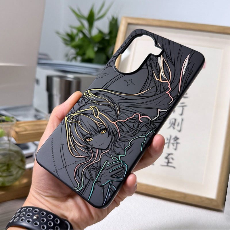 Dành Cho POCO X8 Pro X7 X6 F8 F7 Redmi Turbo 5 Max Turbo 4 Pro “Aemeath ” Ốp Điện Thoại Cứng Micro Matte / K90 K80 K70 15T Chống Dấu Vân Tay Kẹp Bọc Vỏ POCO Chống Sốc / Redmi Cover