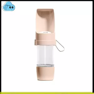Nước du lịch chống rò rỉ nước du lịch với hộp đựng thực phẩm Chai thú cưng rò rỉ di động