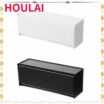Hộp đựng son môi treo tường HOULAI, Hộp đựng hấp thụ từ tính phong cách Nhật Bản, Hộp đựng son môi treo tường PP tối giản Phòng tắm