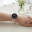 Dây đeo silicon khắc cho Samsung Galaxy Watch 8 44mm 40mm / 8 Dây đeo đồng hồ cổ điển 46mm Vòng đeo tay Correa