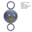 < Pluscloth > Bóng còi dây kéo có đèn Led Đồ chơi Spinner phát sáng cho trẻ em Người lớn – Biểu hiện hoạt hình vui nhộn Quà tặng còi gió cho bé trai bé gái Tiệc sinh nhật Chơi bóng phát sáng