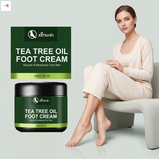 Kem dưỡng chân dầu cây trà 50g Sửa chữa dưỡng ẩm sâu cho giày cao gót nứt nẻ khô