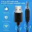 3.5mm Cắm AUX Âm Thanh Jack Sang USB 2.0 Nam Sạc Cáp Adapter Dây Cho Xe MP3