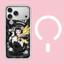 Ốp điện thoại cứng từ tính Angel Girl cho iPhone 17 Pro 16 Pro Max 15 14 Vỏ bảo vệ mờ mờ mờ trong suốt