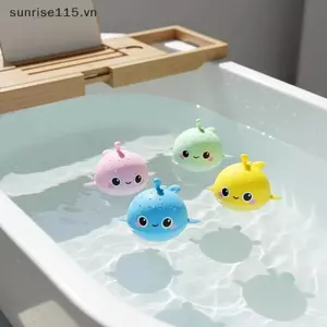 SSVN Đồ Chơi Tắm Trẻ Em Bọt Biển Hút Nước Cá Voi Bóp Đồ Chơi Giảm Căng Thẳng Bơi Mùa Hè Chơi Đồ Chơi Nước Cho Trẻ Em Kid.