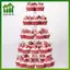 SWEET 3 / 4 / 5 Tầng Acrylic Tròn Cupcake Đứng Rõ Ràng Sinh Nhật Cupcake Đứng Món Tráng Miệng Hiển Thị Cho Đám Cưới Sinh Nhật Tiệc Giáng Sinh n
