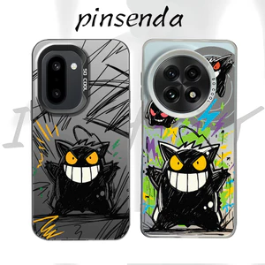 “Graffiti Gengar ” Ace 6 6T Ace 5 Pro Micro Matte Hard Back Soft Edges Ốp Điện Thoại OnePlus 15 15T 13 13T 13R Ace 3 Pro Ace 2 Nord 5 Ace 3 / 2 1 + 12 / 11 / 10 / Chống Sốc 1 + Nắp