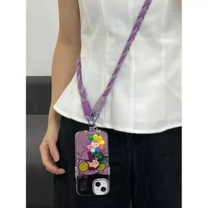 Dây buộc điện thoại di động bé gái dễ thương, Dây đeo chéo đa năng phong cách mới phù hợp với dây đeo treo chắc chắn