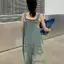 Mùa xuân, mùa thu, thiết kế thông thường phù hợp với mọi phong cách Niche Retro Ripped Loose Denim Quần Harem