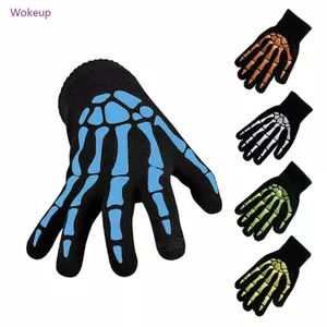 Woke Ma Quái Trang Phục Móng Vuốt Găng Tay Tiệc Halloween Đạo Cụ Mới Lạ Dạ Quang Găng Tay
