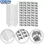<cosyh>Glass Pane Accessories Long-lasting Performance Reliable Hold Glass Panel Clips