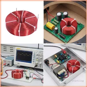 Star 1 0mm Dây Đồng Cuộn Cảm Air Cored Thiết Kế Cho Loa Crossover Loại Bỏ Độ bão Hòa Từ Tính Tăng Cường Năng Động