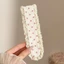 Băng đô Velcro hoa Tulip, Băng đô có thể điều chỉnh viền ren, Phụ kiện tóc chống trượt để rửa mặt, trang điểm, mặc hàng ngày cho nữ