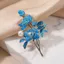DELMER Hoa Mẫu Đơn Corsages, Trâm Cài Cloisonne Phong Cách Thanh Lịch, Ánh Sáng Ngọc Trai Tính Khí Phụ Kiện Quần Áo Sang Trọng Men Pin Đảng