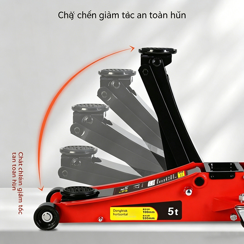 Kích Cá Sấu 2 Tấn  Kích Thuỷ Lực Xe Ô Tô, Đội Cá Sấu Con đội thủy lực 2.5 tấn（Tặng hộp đựng）
