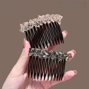 MAUROPOLI Phiên Bản Hàn Quốc Phong Cách Mới Nhẹ Sang Trọng Kim Cương Giả Tóc Cao Cấp Sắp Xếp Tóc Gãy Dụng Cụ Tiện Dụng Tất Cả Trận Đấu Side Ups