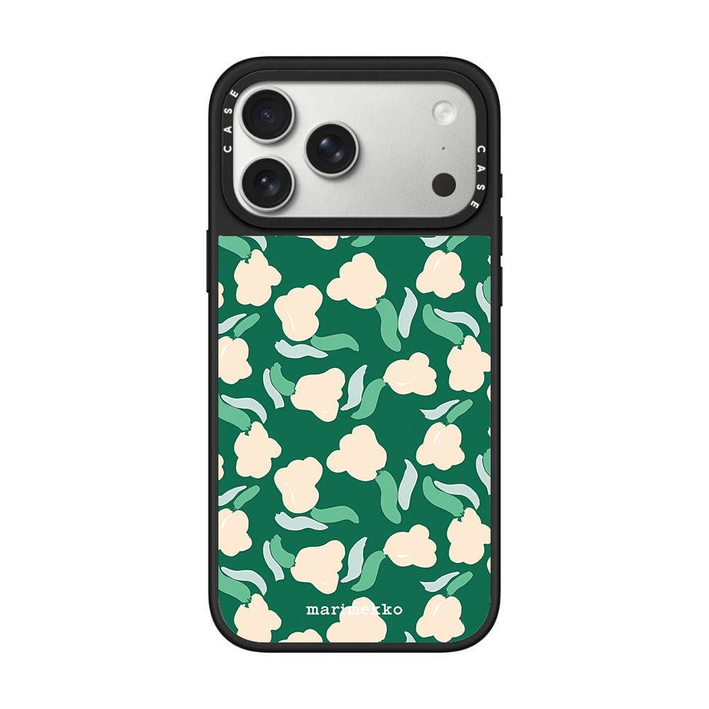 Ốp điện thoại gương vải in từ tính màu xanh lá cây và trắng cho IPhone 17 Pro Max 17 16 15 14 13 12 11 Vỏ bảo vệ chống sốc