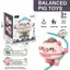Acrobatics Cân Bằng Lợn Dễ Thương Mới Lạ Tightrope Đi Bộ Tumbler Piglet Unicycle Đầu Ngón Tay Con Quay Hồi Chuyển Cân Bằng Đồ Chơi Cho Trẻ Em saixit2vn
