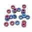PNPIA- 10 Cái / bộ 608 2RS Vòng bi kín bằng thép rãnh sâu 608RS 608-2RS