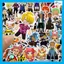 Bộ 12 nhãn dán Luffy One Piece khổ A5 dễ thương, chống nước cho mũ bảo hiểm, vali, tivi, đàn, laptop - Cắt sẵn tiện lợi.