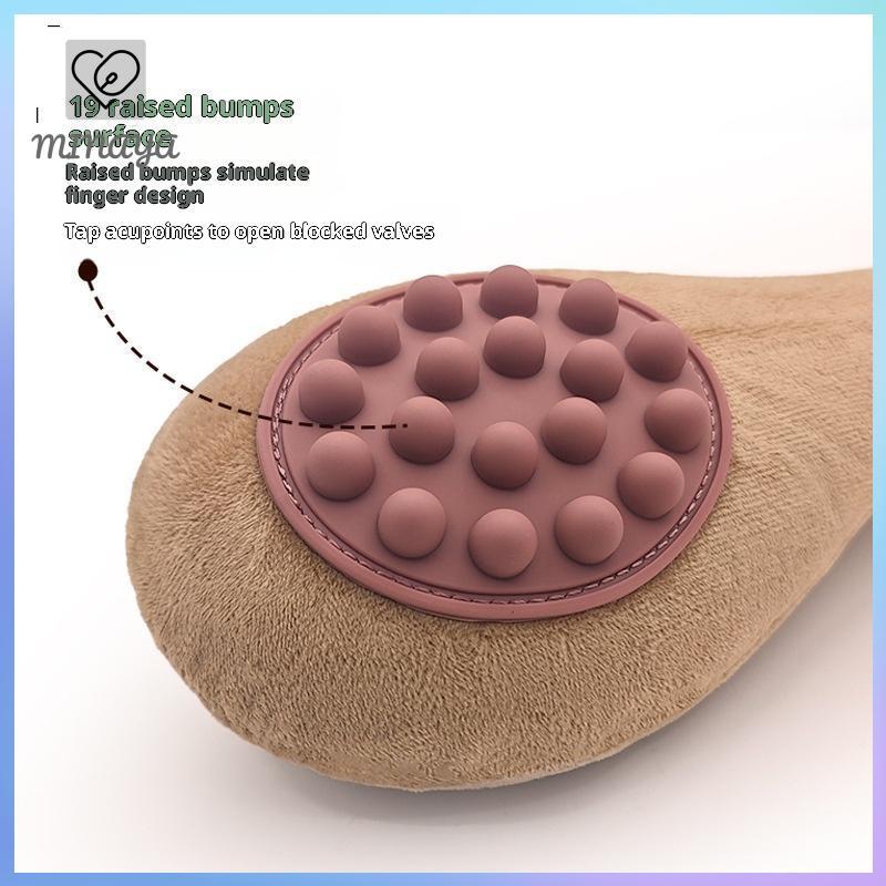 [MINAYA] Búa massage Ba Pounding Bump mở rộng Meridian Beat Sti Thiết bị Búa sức khỏe Dụng cụ massage co giãn mềm đa chức năng VN