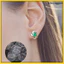 80 Chiếc Bông Tai Đệm Ổn Định Bằng Nhựa Trong Suốt Hỗ Trợ Đĩa Hỗ Trợ Cho Lưng Nặng khxinggao