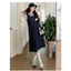 Trang phục bà bầu Mùa hè mặc ngoài giả hai mảnh Plus Size Váy giảm tuổi