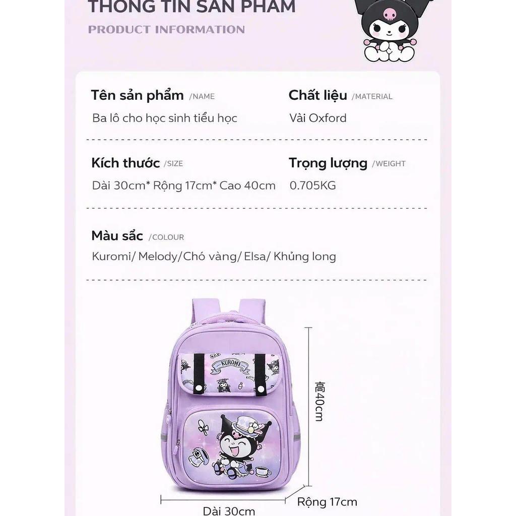 (TẶNG HỘP BÚT) Balo Họa Tiết In 3D nổi chống gù, chông nước, siêu nhẹ cho bé cấp 1 ( Tặng kèm móc khóa )- Kimbunshop92