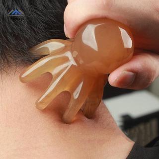 ELBBKG Nhựa Bạch Tuộc Lược Đầu Máy Mát Xa Kinh Tuyến Cạo Da Đầu Massage Châm Cứu Spa Cơ Thể Nhà Trị Liệu Sức Khỏe Dụng Cụ Mới