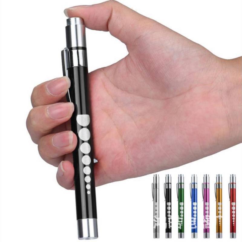 Eshylala Y Tế Sơ Cứu Bút Mini Đèn Pin Đèn Pin LED EMT Doctor Nhỏ Di Động [MỚI]