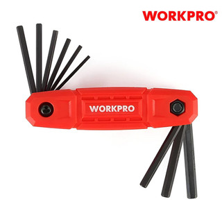 Bộ Lục Giác, Hoa Thị Xếp Nhiều Chi Tiết Bằng Thép CR-V WORKPRO WP222028 WP222030 WP222032 WP222033