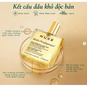 DẦU DƯỠNG NUXE HUILE PRODIGIEUSE - VÀNG 100ML