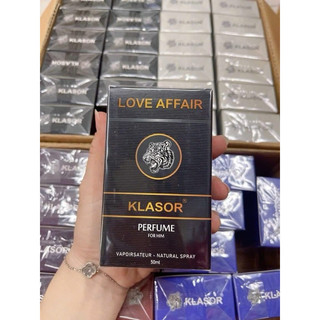 Nước Hoa Nam Klasor Love Affair 50ml Hương Gỗ Hiện Đại