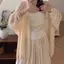 Bigapple Phong Cách Hàn Quốc Nữ Tay Dài Mỏng Chống Nắng Dệt Kim Cardigan RDG