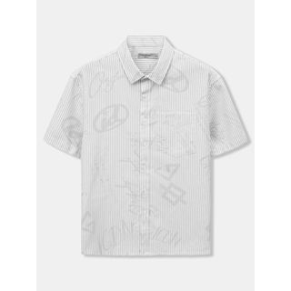 Áo Sơ Mi Nam ICONDENIM Tay Ngắn Soft Mark Form Boxy SMID0374