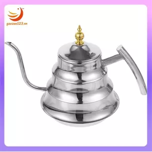 Kim Loại Cho Ấm Trà Tay Cầm Nồi Nước Lọc Thép Không Gỉ Cho Trà Pha Tay Nhỏ Giọt Cà Phê Nhà Bếp