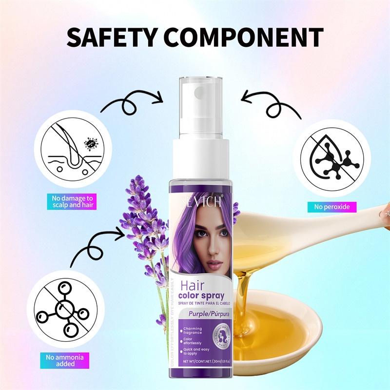 Xịt Nhuộm Tóc SEVICH 30ml Màu Tóc Tạm Thời