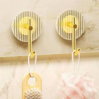 VRZ 1 / 4 Móc Treo Tường Tự Dính Acrylic Phòng Tắm Móc Treo Chống Thấm Nước Sang Trọng Dính Móc Treo Khăn Phụ Kiện Gia Đình HOT