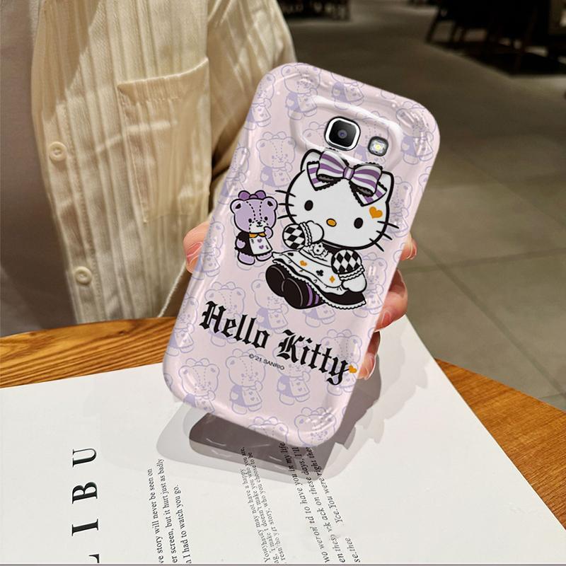 Ốp Silicon Hoạt Hình Cho Samsung J7 Prime ON7 2016 Bảo Vệ 3D Vỏ Điện Thoại Mềm TPU Kitty Sinh Viên Chống Sốc Ốp Lưng