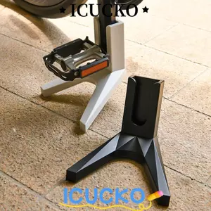 Giá đỗ xe phía sau xe đạp ICUCKO, Hỗ trợ bánh xe Giá đỡ xe đạp nhẹ, Giá đỡ xe đạp leo núi ổn định