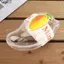 10 Chiếc Sáng Tạo Hình Xoài Dùng Một Lần Bánh Tráng Miệng Cốc Nhựa DIY Kem Mousse Paaging Box Có Nắp Trong Suốt VN
