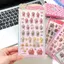 Monkikiki 3D Ba Chiều Dán Nổi Bé Gái Trẻ Em Hoạt Hình Động Vật Vỏ Điện Thoại Trang Trí Ngoại Hình Cao Chắc Chắn Dán 5.28