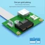 Bộ mở rộng btsg Mini PCIE sang PCIE 1X để nâng cấp hệ thống được cải tiến và sử dụng đa năng