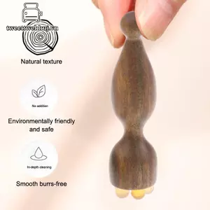 Nhíphuj Gỗ Đàn Hương Xanh Dụng Cụ Massage Mặt Gua Sha Chăm Sóc Da Mặt Massage Sti pod Hình Máy Mát Xa Mặt Vật Lý Trị Liệu Dụng Cụ VN
