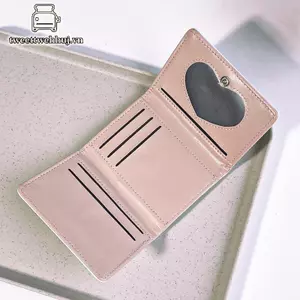 Tweeduj Ví Dễ Thương Cho Nữ Ngôi Sao Thêu Gấp Kẹp Ngắn Ví Nhỏ Đồng Xu Đựng Thẻ Ly Hợp Mới Ví VN