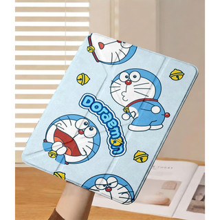 Ốp Lưng Doremon Cho iPad A16 Air 4/5/6/7/8 Pro 11 12.9 Y-fold Máy Tính Bảng cho iPad Gen 12 11 10 9 8 7 6 5 M4 M5