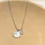 Cô Gái Ngọt Ngào Mờ Bạc Hồng Zirconi Ngôi Sao Năm Cánh KT Mèo Đôi Mặt Dây Chuyền Vòng Cổ Nữ Niche Cao Cấp Đi Lại Xương Đòn Dây Chuyền Hợp Thời Trang