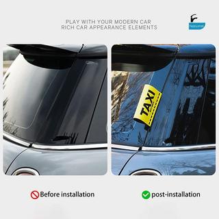 [GIK] Vinyl Giả Taxi Tag Xe Stier Màu Vàng Bên Ngoài Tự Động Decal Charm Xe Đạp Xe Máy Chỉnh Cửa Sổ Kính Chắn Gió Trang Trí Xe [VN]